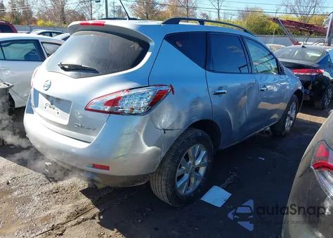 2013 Nissan Murano Sv z USA, uszkodzony, nr VIN JN8AZ1MW9DW315708
